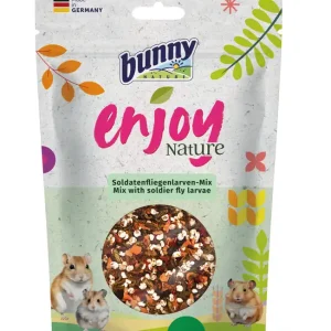 Markenware Bunny EnjoyNature Soldatenfliegenlarven-Mix 90 g